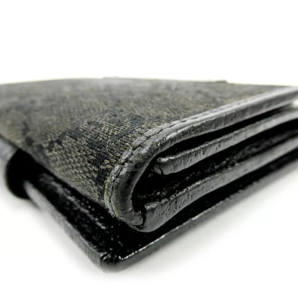 Gucci Double SidedWallet GGpattern canvas leather used T10504 - Picture 4 of 9